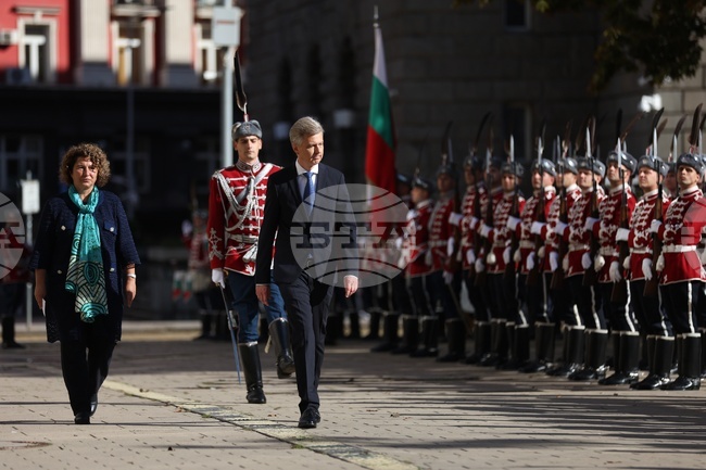 Посланик на Кралство Дания - акредитивни писма - връчване