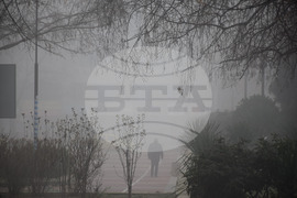 Благоевград - гъста мъгла