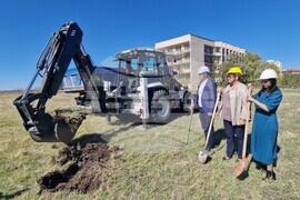 Хасково - инвестиция - спортен комплекс - първа копка