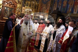 Aрхиерейски молебен за Деня на освобождението на София