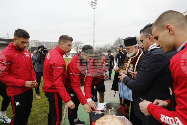 Футбол - Локомотив София - първа тренировка