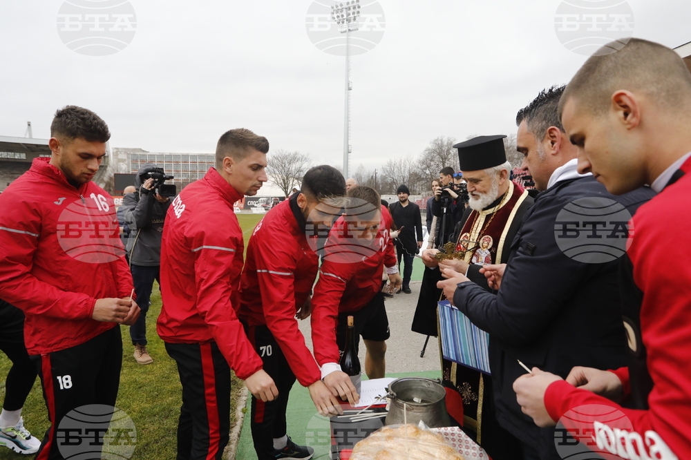 Футбол - Локомотив София - първа тренировка