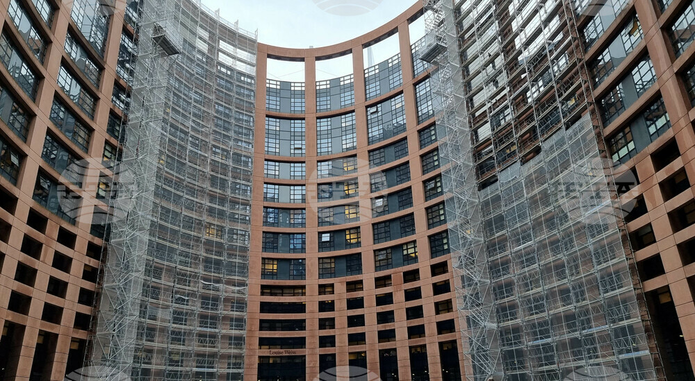 Франция - Страсбург - изглед - Европейският парламент