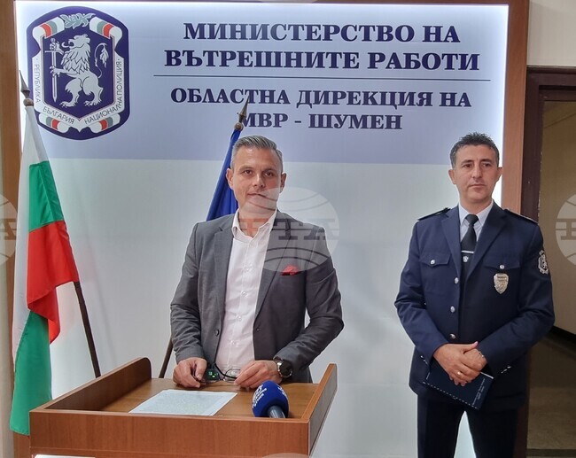 Шумен - полиция - брифинг