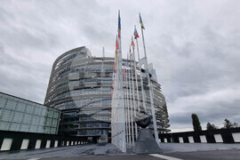 Франция - Страсбург - изглед - Европейският парламент