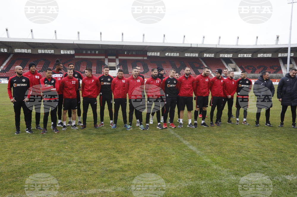 Футбол - Локомотив София - първа тренировка