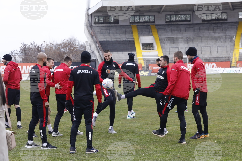 Футбол - Локомотив София - първа тренировка