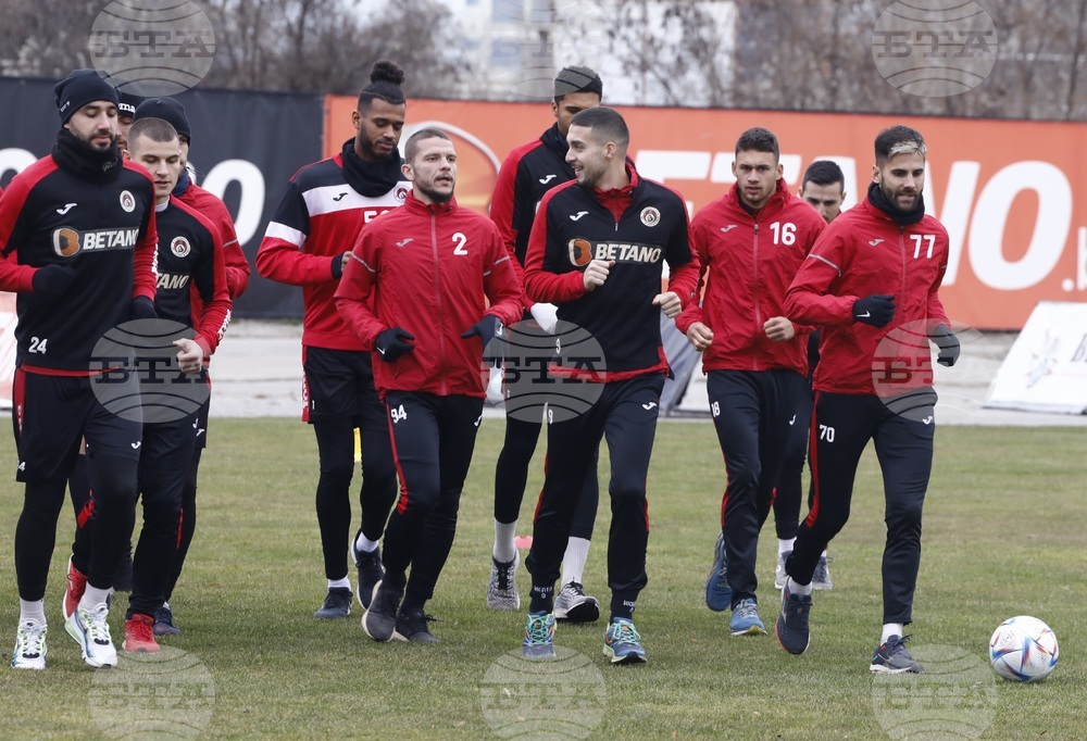 Футбол - Локомотив София - първа тренировка