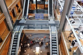 Франция - Страсбург - изглед - Европейският парламент