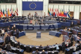 Франция - Страсбург - изглед - Европейският парламент - Пленарна зала