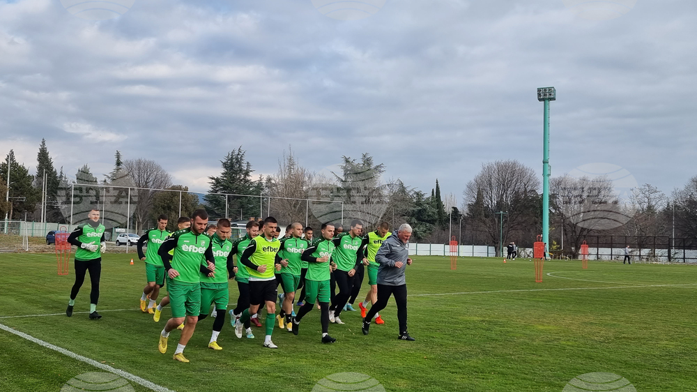 Стара Загора - футбол - Берое - първа тренировка