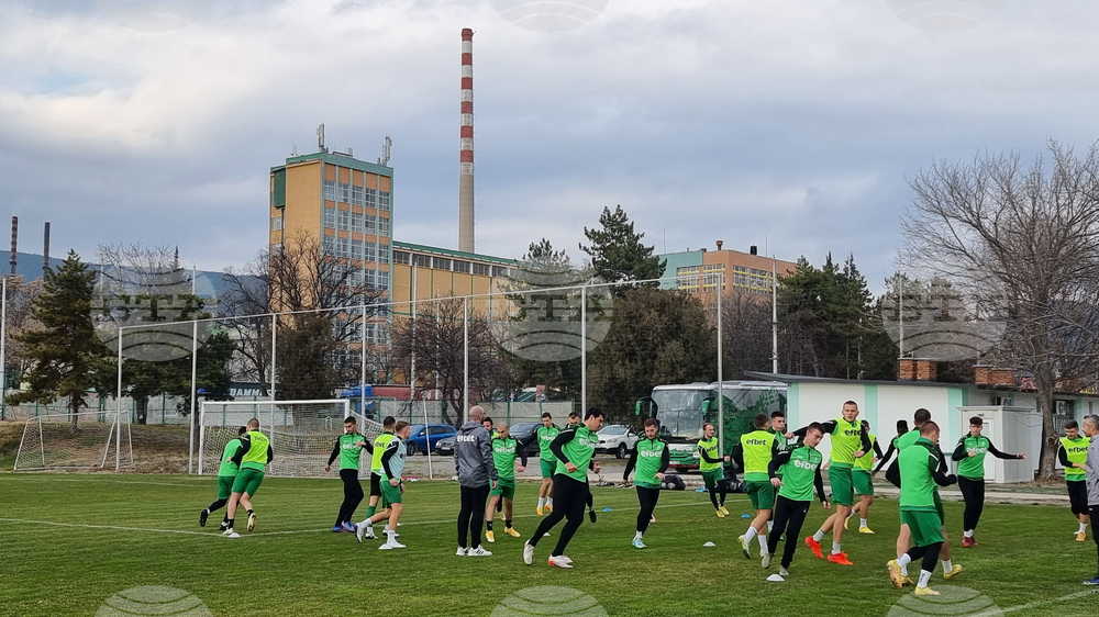 Стара Загора - футбол - Берое - първа тренировка