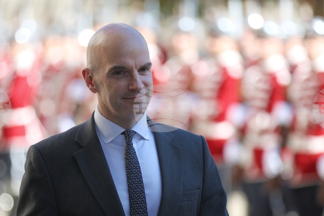 Посланик на Обединеното кралство Великобритания и Северна Ирландия - акредитивни писма - връчване