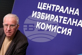 Централна избирателна комисия - брифинг - Цветозар Томов
