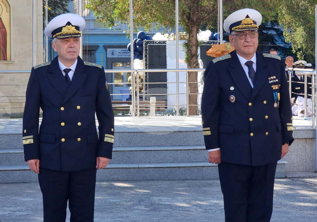 Варна - Военноморско училище - нов началник