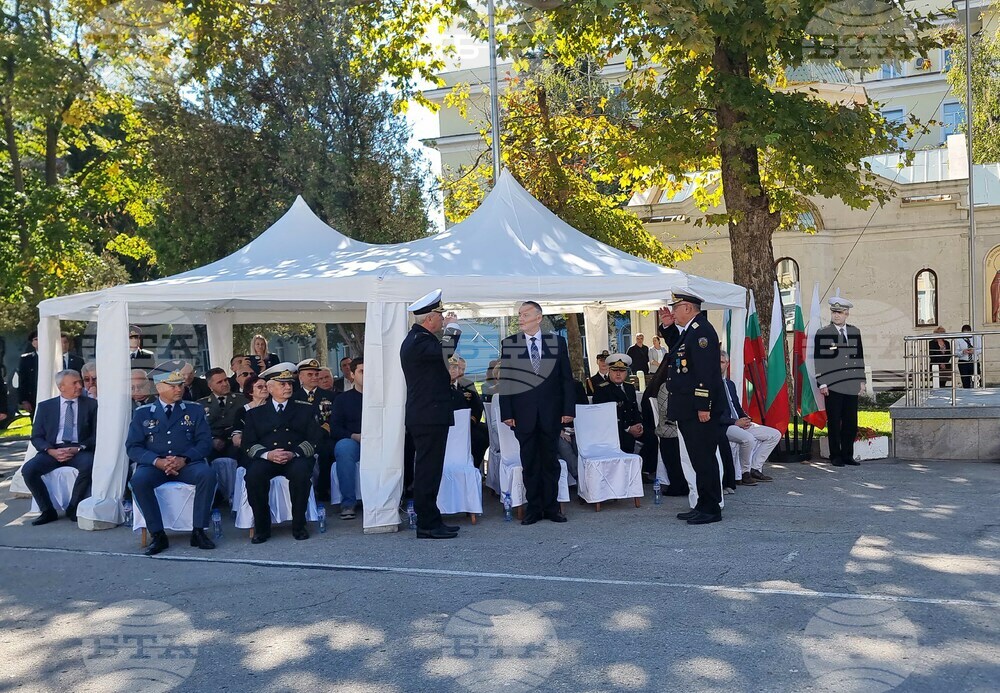 Варна - Военноморско училище - нов началник