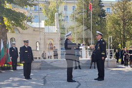 Варна - Военноморско училище - нов началник