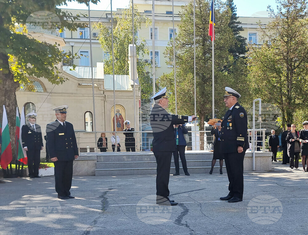 Варна - Военноморско училище - нов началник