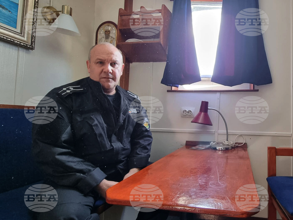 Mediterranean Sea - Sv Sv Kiril i Metodii Research Vessel - Antarctica - Day 9 - Navy Captain Hristo Hristov