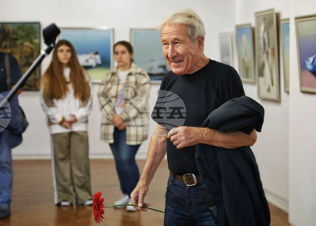 Бургас - Йордан Маринов - юбилей - изложба - живопис