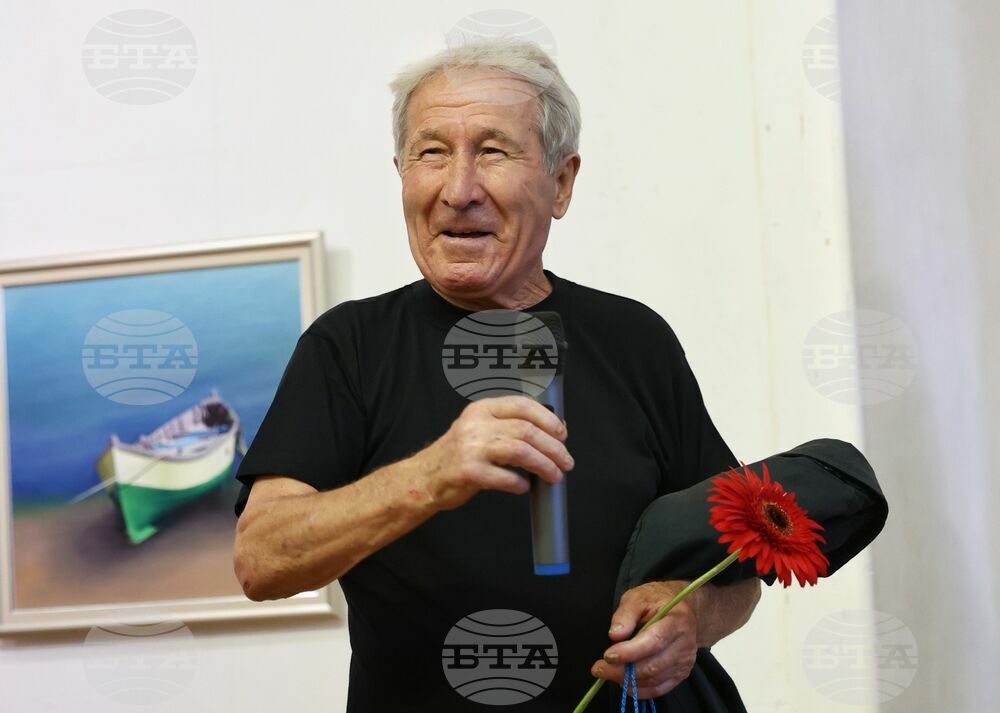 Бургас - Йордан Маринов - юбилей - изложба - живопис