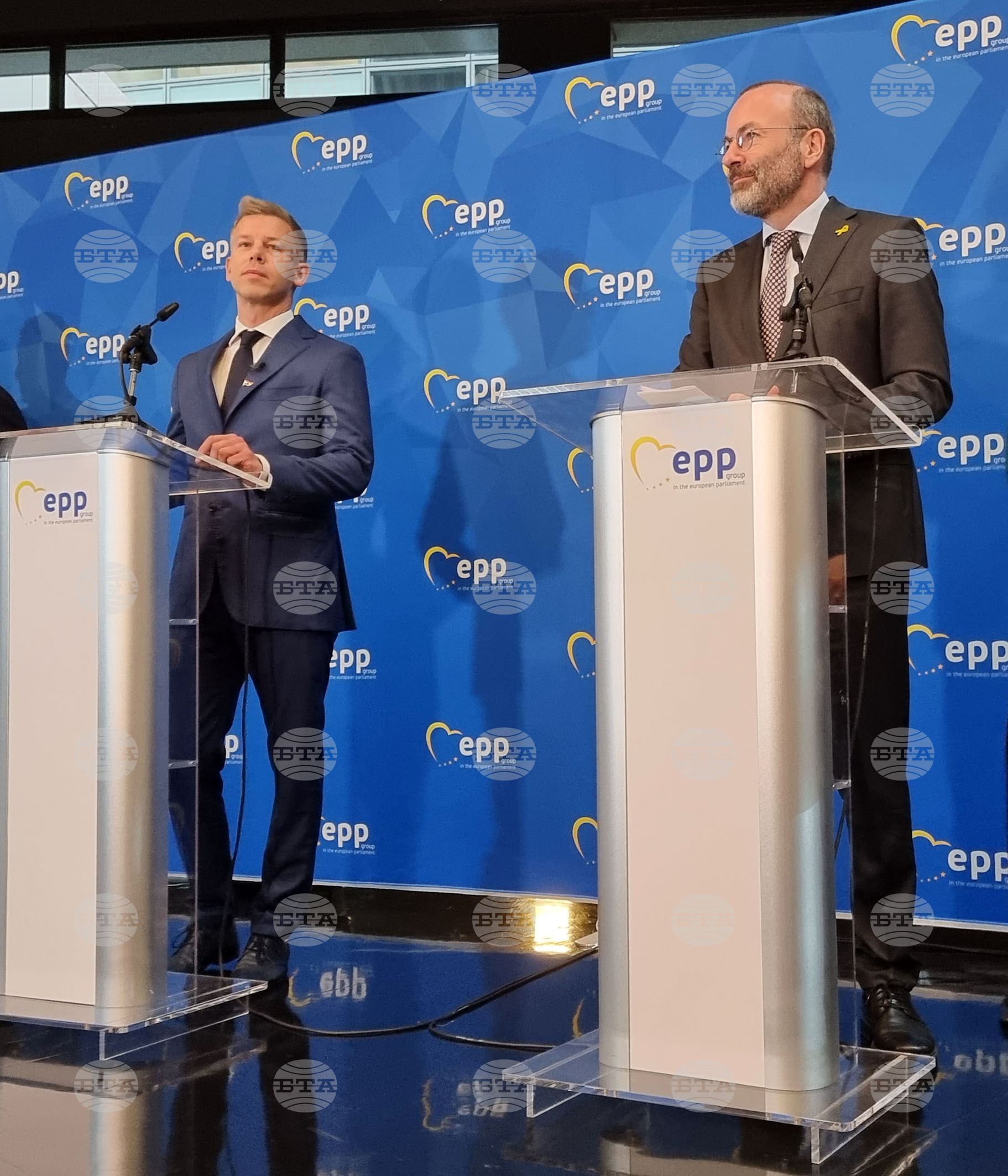 Франция - Страсбург - ЕП - Манфред Вебер - Питър Мадяр