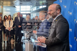 Франция - Страсбург - ЕП - Манфред Вебер - Питър Мадяр