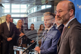 Франция - Страсбург - ЕП - Манфред Вебер - Питър Мадяр