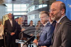 Франция - Страсбург - ЕП - Манфред Вебер - Питър Мадяр