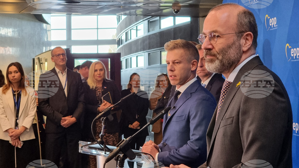 Франция - Страсбург - ЕП - Манфред Вебер - Питър Мадяр