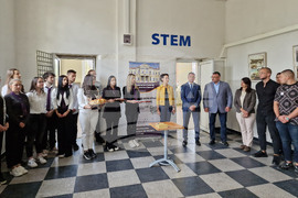 Самоков - Профилирана гимназия "Константин Фотинов" - СТЕМ кабинети - откриване