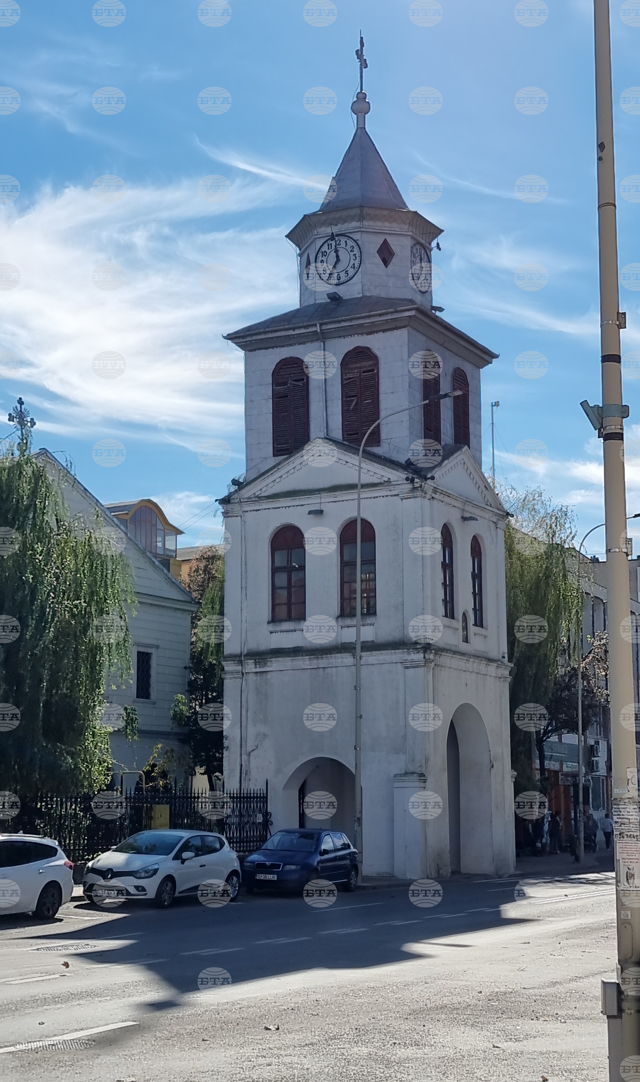 Румъния - Тулча - Георги Раковски - бюст-паметник - обновяване
