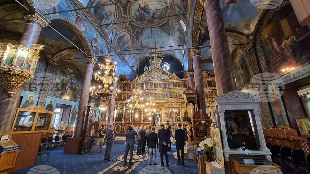 Румъния - Тулча - Георги Раковски - бюст-паметник - обновяване