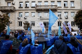 Федерация на транспортните работници „Подкрепа“ - протест