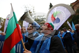 Федерация на транспортните работници „Подкрепа“ - протест