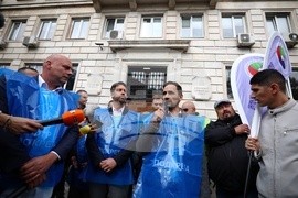 Федерация на транспортните работници „Подкрепа“ - протест