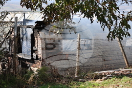 Благоевград - оранжерия - пожар