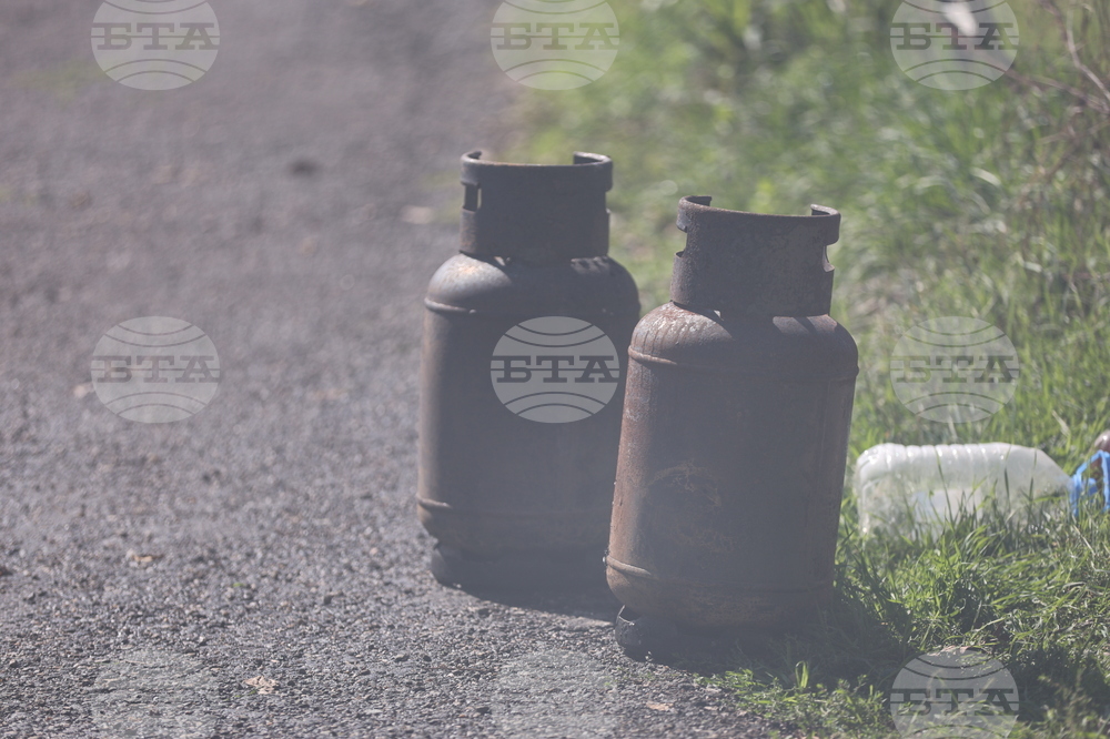 Благоевград - оранжерия - пожар