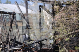 Благоевград - оранжерия - пожар