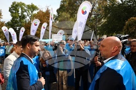 Федерация на транспортните работници „Подкрепа“ - протест