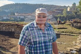 Велико Търново - хълм Трапезица - археологически проучвания