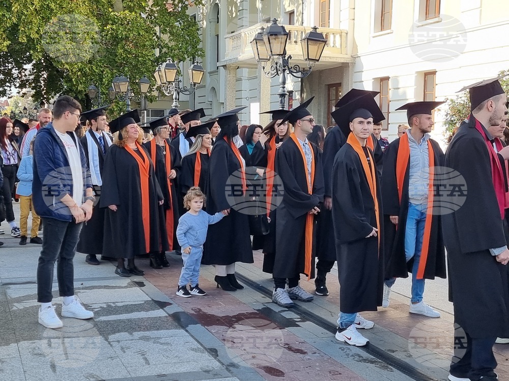 Видин – филиал Русенски университет – връчване на дипломи