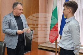 Шумен - кмет - Даниел Койнов - награда