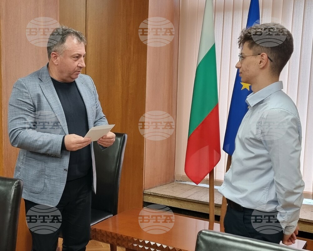 Шумен - кмет - Даниел Койнов - награда