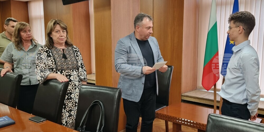 Шумен - кмет - Даниел Койнов - награда