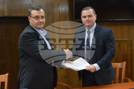 Русе - Христо Христов - Пенчо Милков - договор - подписване