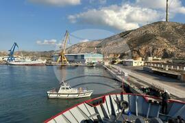 Научноизследователски кораб „Св. св. Кирил и Методий“ - Антарктида - ден 10 - Испания - Картахена - пристанище