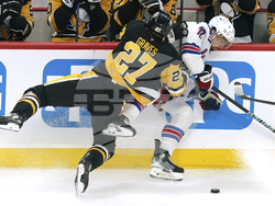 Rangers Penguins Hockey