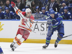 Flames Canucks Hockey