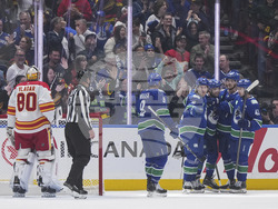 Flames Canucks Hockey
